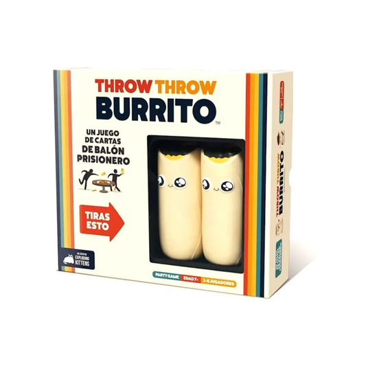Throw Throw Burrito - Juego de Cartas y Balón Prisionero