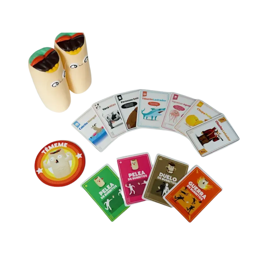 Throw Throw Burrito - Juego de Cartas y Balón Prisionero