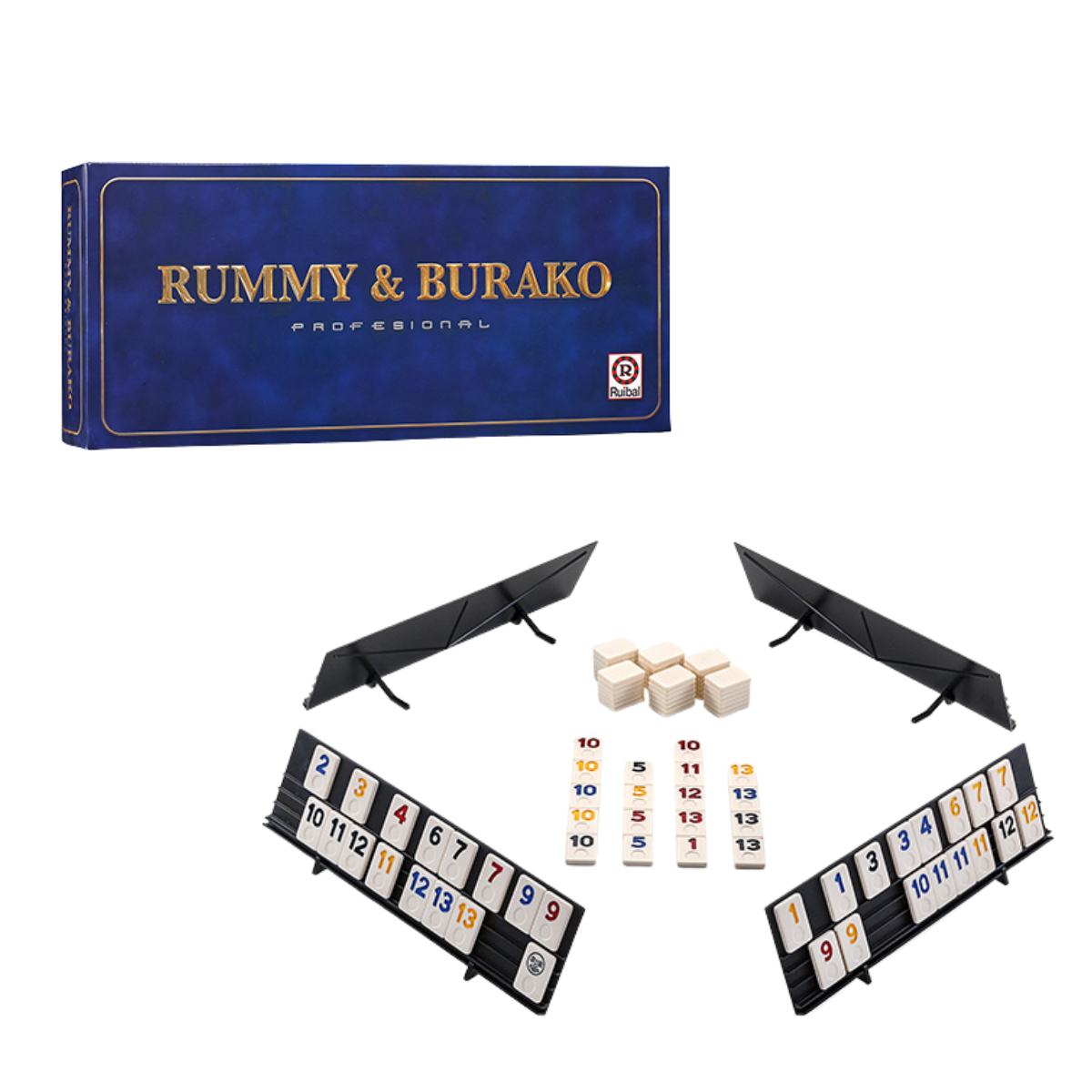 Juego de Mesa Rummy Burako Premium Ruibal