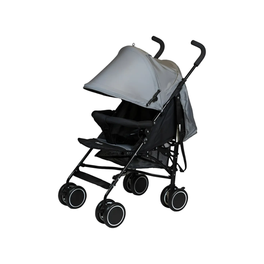Coche Paraguita Duck Baby Pinky Gris