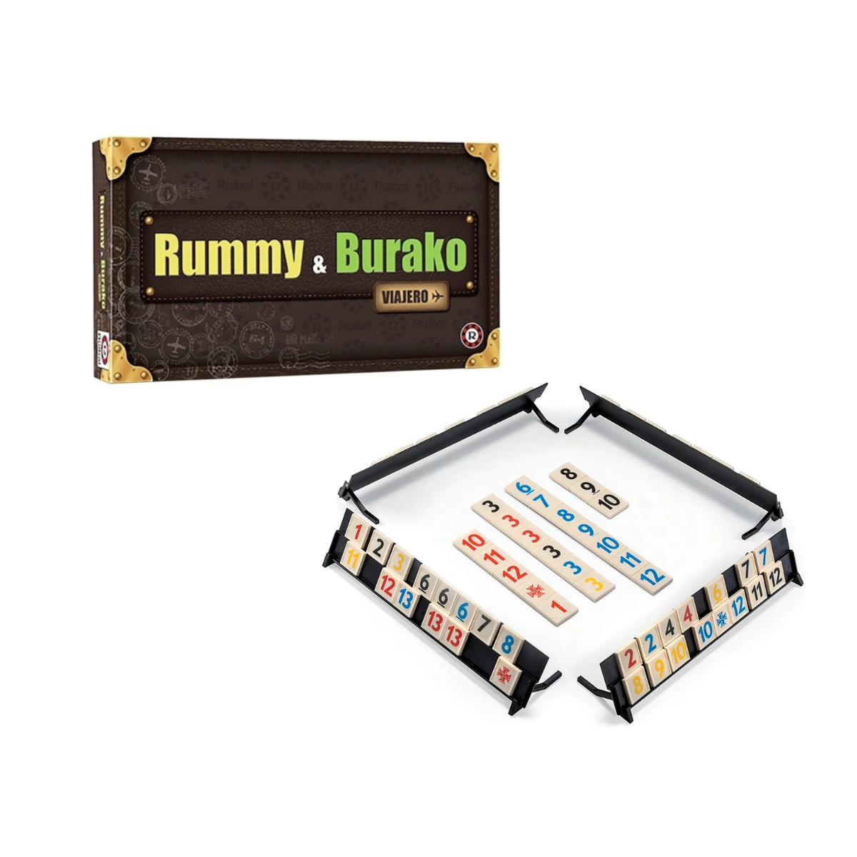 Juego de Mesa Rummy Burako Viajero Ruibal