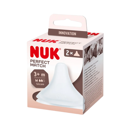 Tetinas NUK Perfect Match Flujo M 3-6 Meses