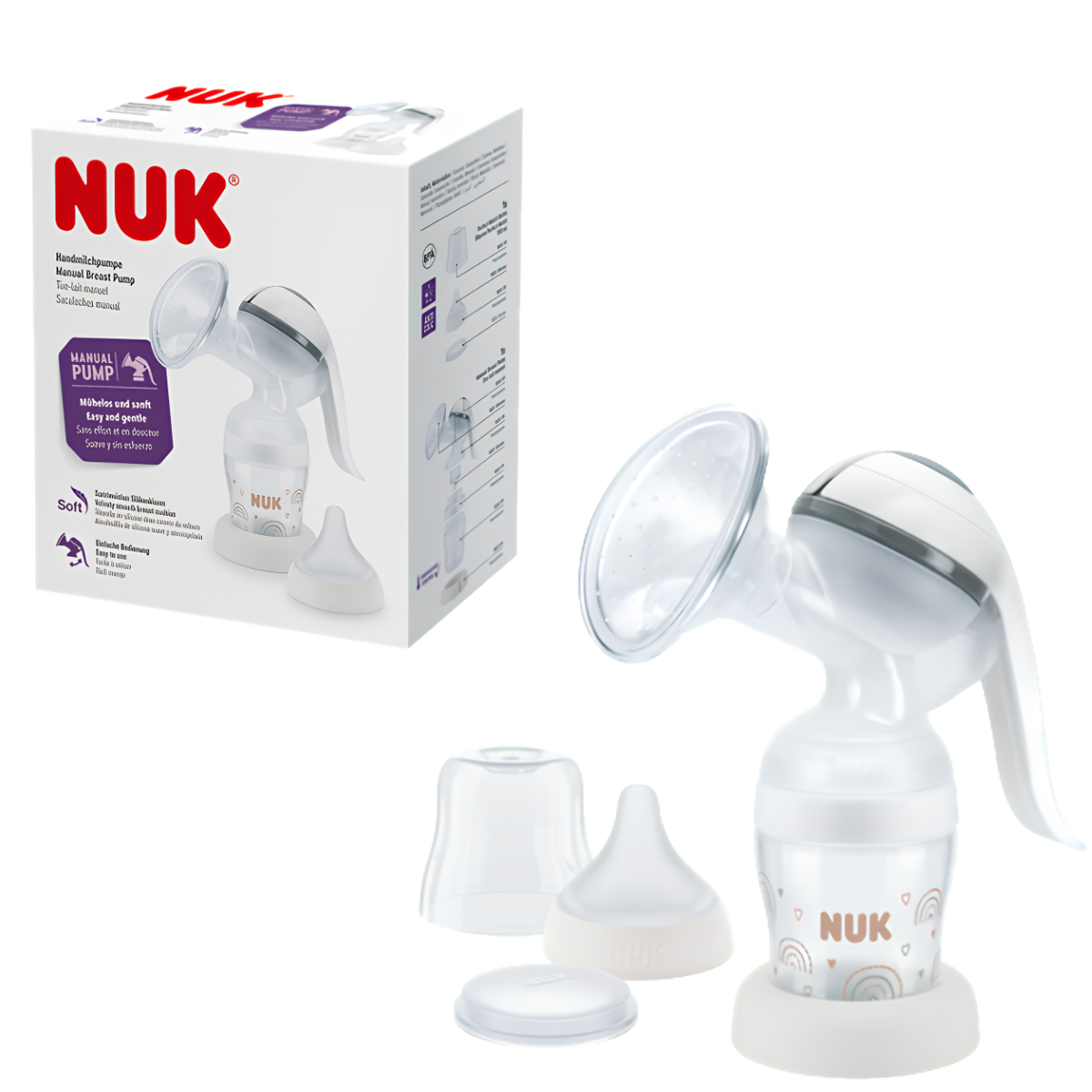 Sacaleches Manual con Mamadera NUK Perfect Match
