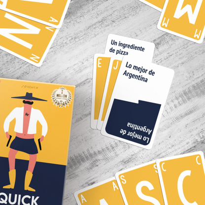 Juego De Cartas Quickstop Buró