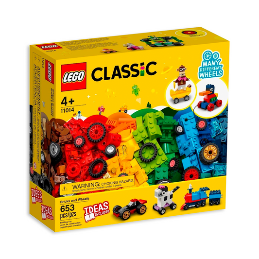 Lego Classic Ladrillos Y Ruedas