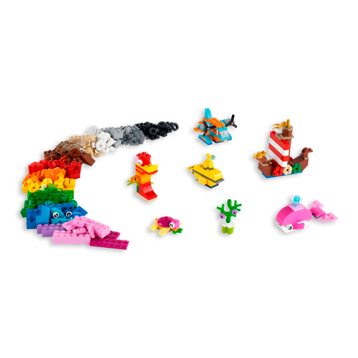 Lego Classic Diversión Oceánica Creativa