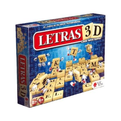 Juego De Mesa Letras 3D