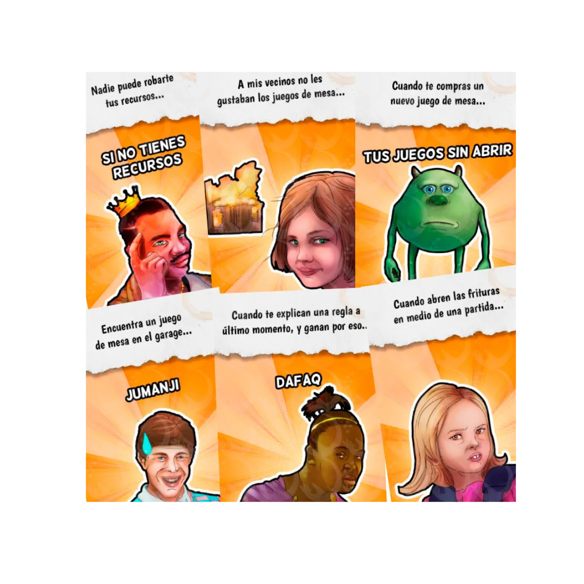 Juego De Cartas Meme Vs 100cia Neptuno El Dragón Azul