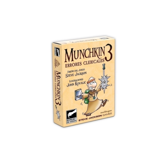 Juego De Cartas Munchkin 3: Errores Clericales Expansión Buró