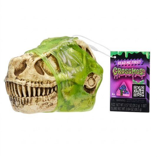 Grossmos Cráneo Sorpresa Dinosaurio - Figura Coleccionable 10 cm