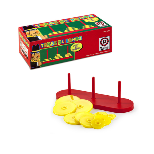 Juego de Mesa Torre De Hanoi Ruibal