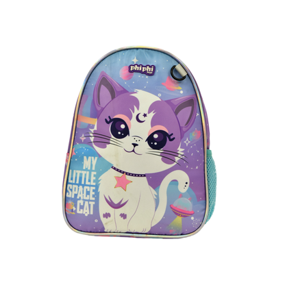 Mochila Espalda Escolar Gato 12" Phi Phi Toys