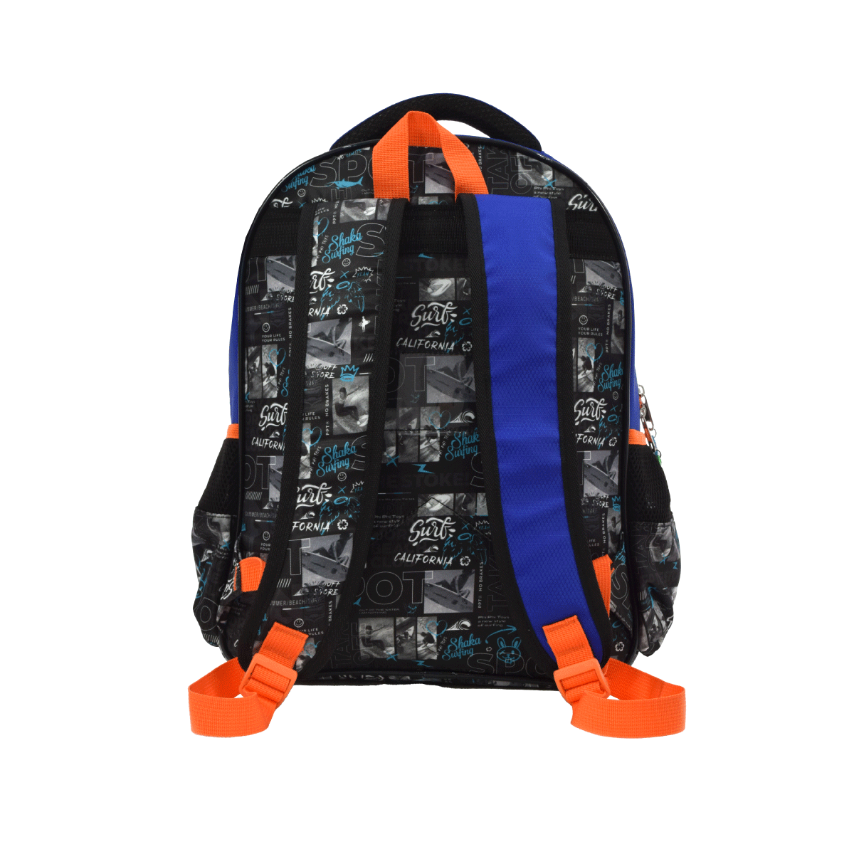 Mochila Espalda Escolar 16 Pulgadas Phiphi Toys Surf Tiburon