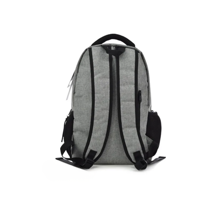 Mochila Estilo Urbana Azul y Gris 17"
