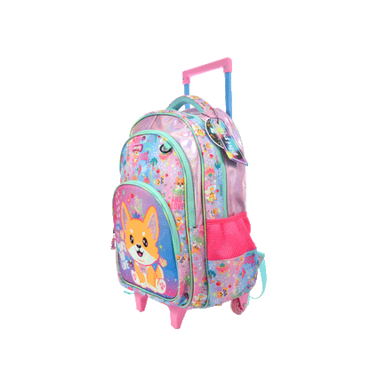 Mochila Con Carro Dog 18 Pulgadas Phi Phi Toys