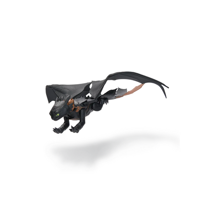 Figura  Interactiva Dragons Plasma Blast Nightfury Como Entrenar A Tu Dragon Caffaro