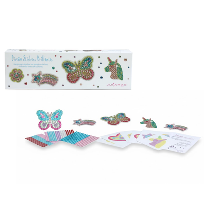 Set Diseña Stickers con Brillitos