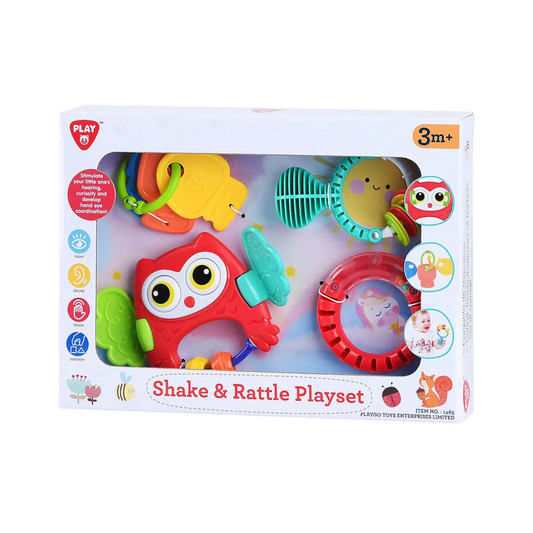 Set de Sonajeros para Bebé Play Go