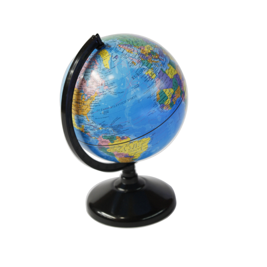 Globo Terráqueo Político 14 Cm. Plow