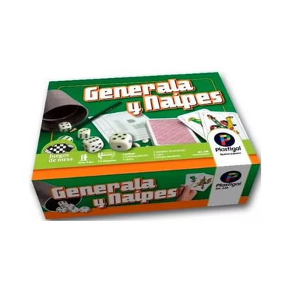 Juego De Mesa Generala y Naipes