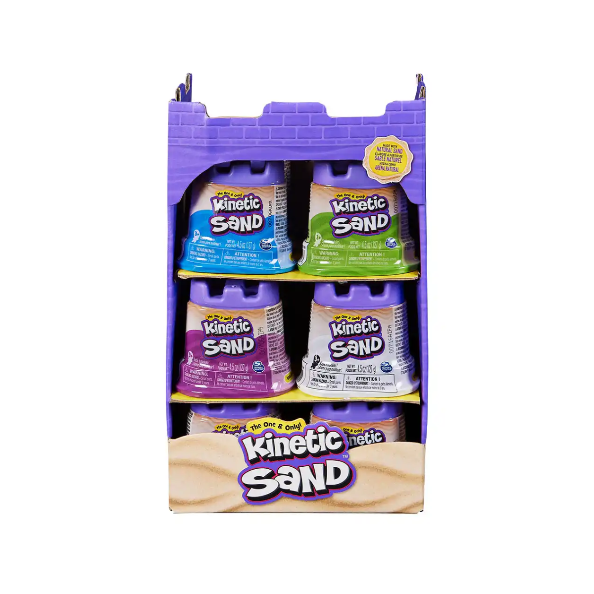 Arena Kinética En Castillo Contenedor Vulcanita