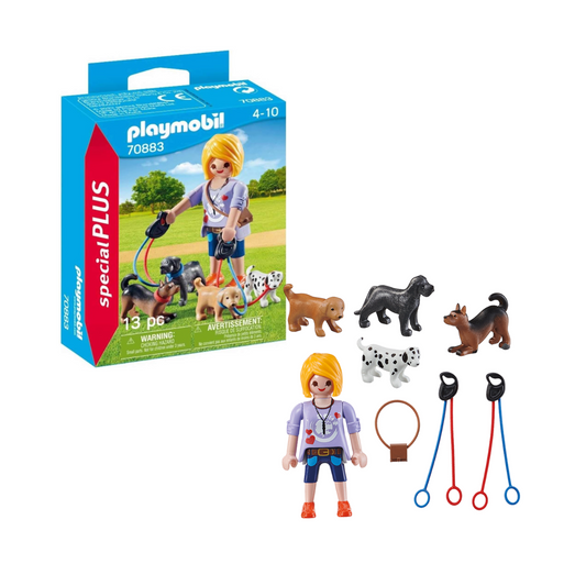 Playmobil Special Plus Paseadora de Perros