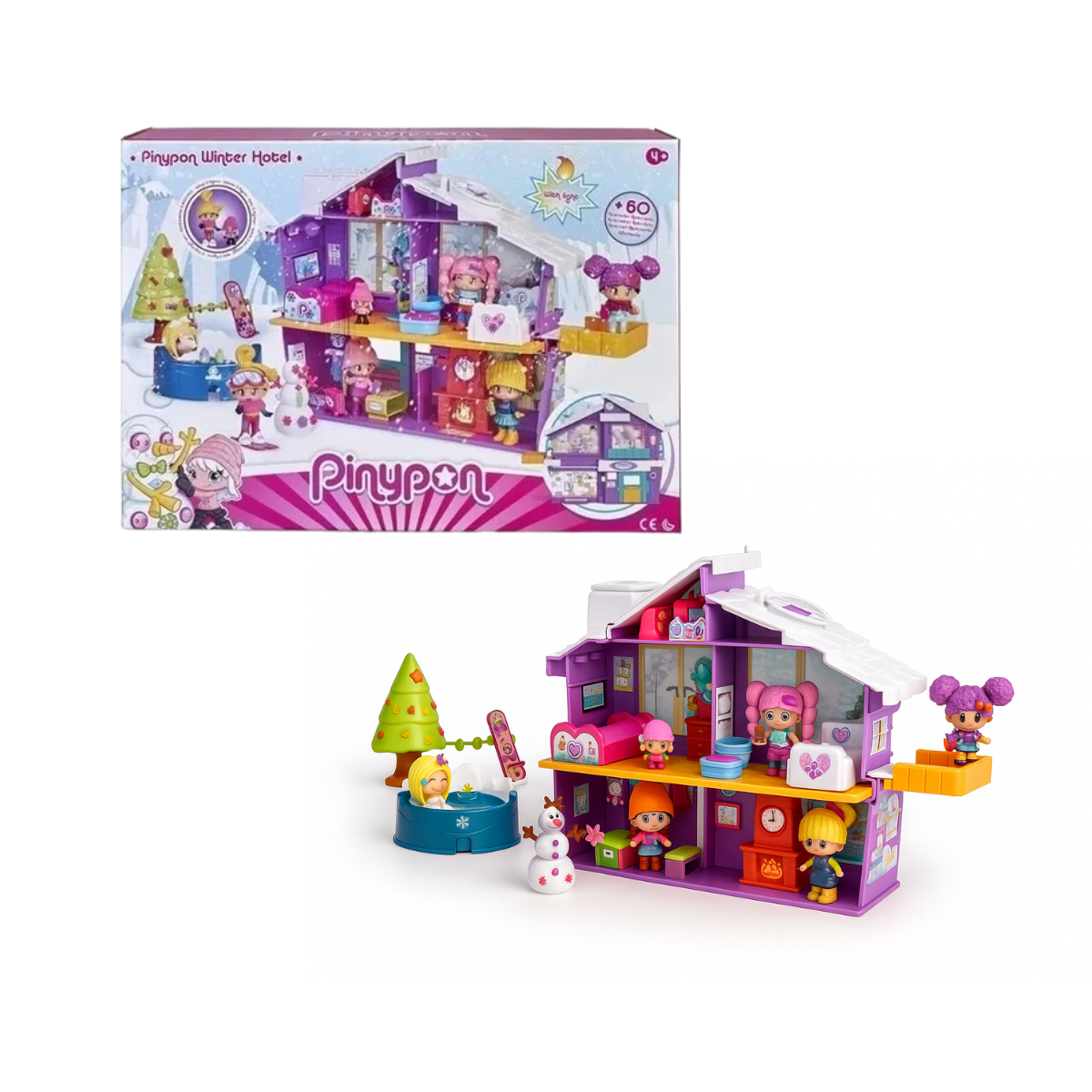 Pinypon Hotel de Invierno 3 Pisos