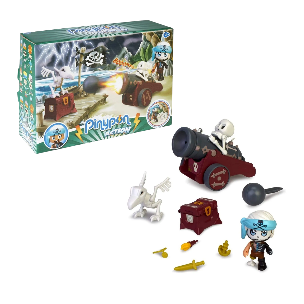 Pinypon Action Cañón Pirata