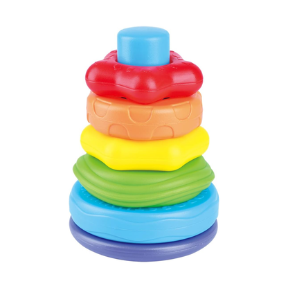 Juego de Formas Apilables con Base Mecedora