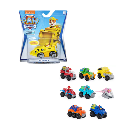 Paw Patrol True Metal - Vehículo Die-Cast Dino Rescue con Figura (Surtido 16782D)