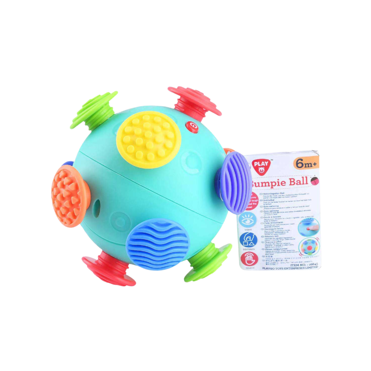 Pelota Sensorial con Relieve Bumpie Ball Play Go