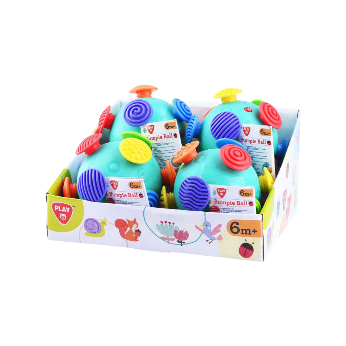 Pelota Sensorial con Relieve Bumpie Ball Play Go
