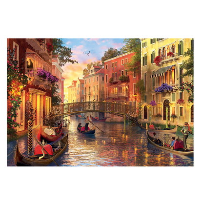 Puzzle Atardecer En Venecia 1500 Piezas Educa