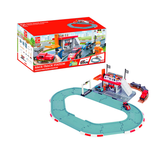 Pista de Carreras de Juguete Hape Alparamis