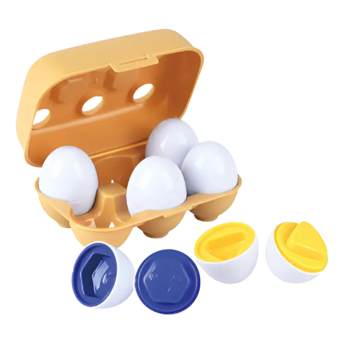 Juego de Huevos Encastrables con Formas Play Go