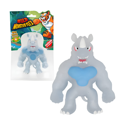 Figuras Elásticas Coleccionables Monster Flex WILD