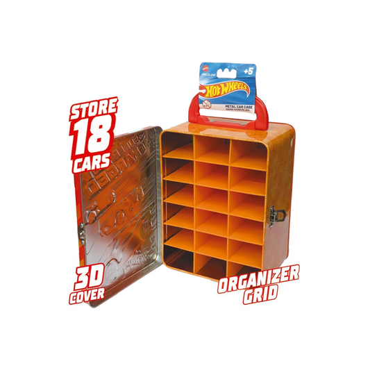 Lata Guardacoches Naranja Hwcc2-24r Hot Wheels