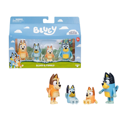 Set de figuras Bluey Pavlova Cocina o Clasicos