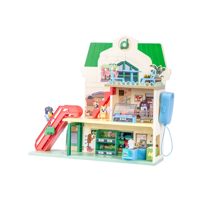 Casita de Bluey Supermercado Playset con Sonidos y Accesorios