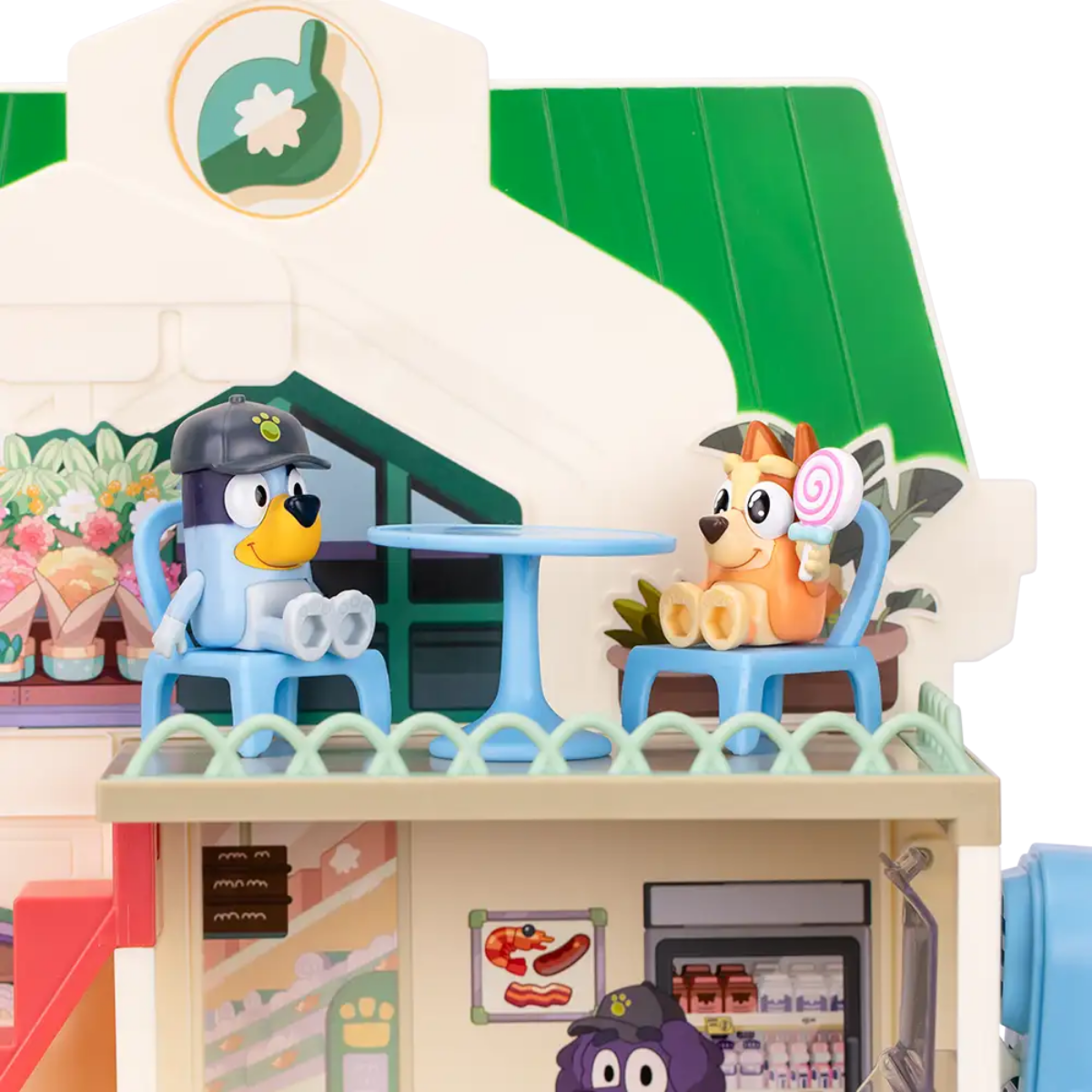 Casita de Bluey Supermercado Playset con Sonidos y Accesorios
