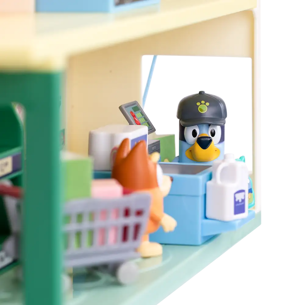 Casita de Bluey Supermercado Playset con Sonidos y Accesorios