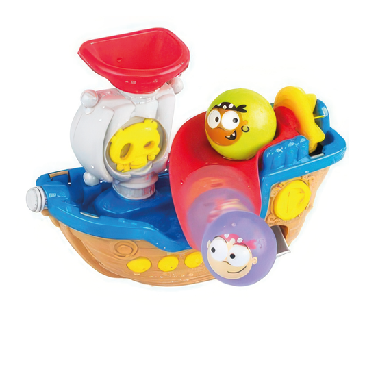 Juego  De Baño Barco Pirata PlayGo