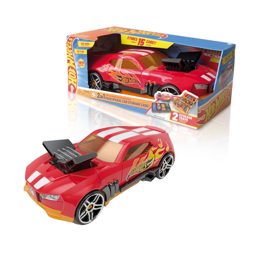 Guardacoches Auto Maletín Rojo Hwcc15R Hot Wheels