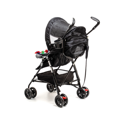 Coche Paragüitas con Correa Tipo Bolso Sistema TAP Gris