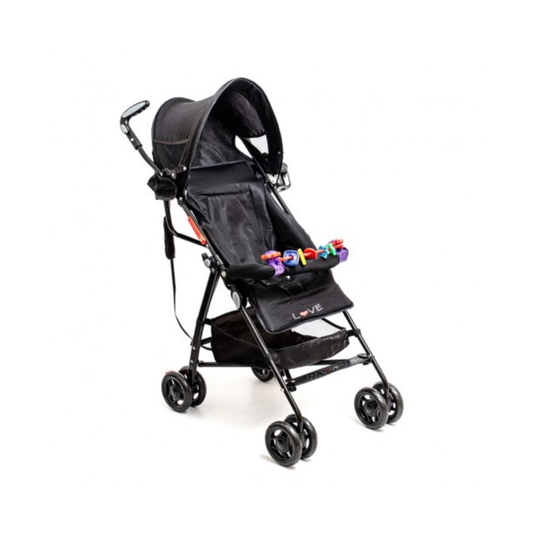 Coche Paragüitas con Correa Tipo Bolso Sistema TAP Negro
