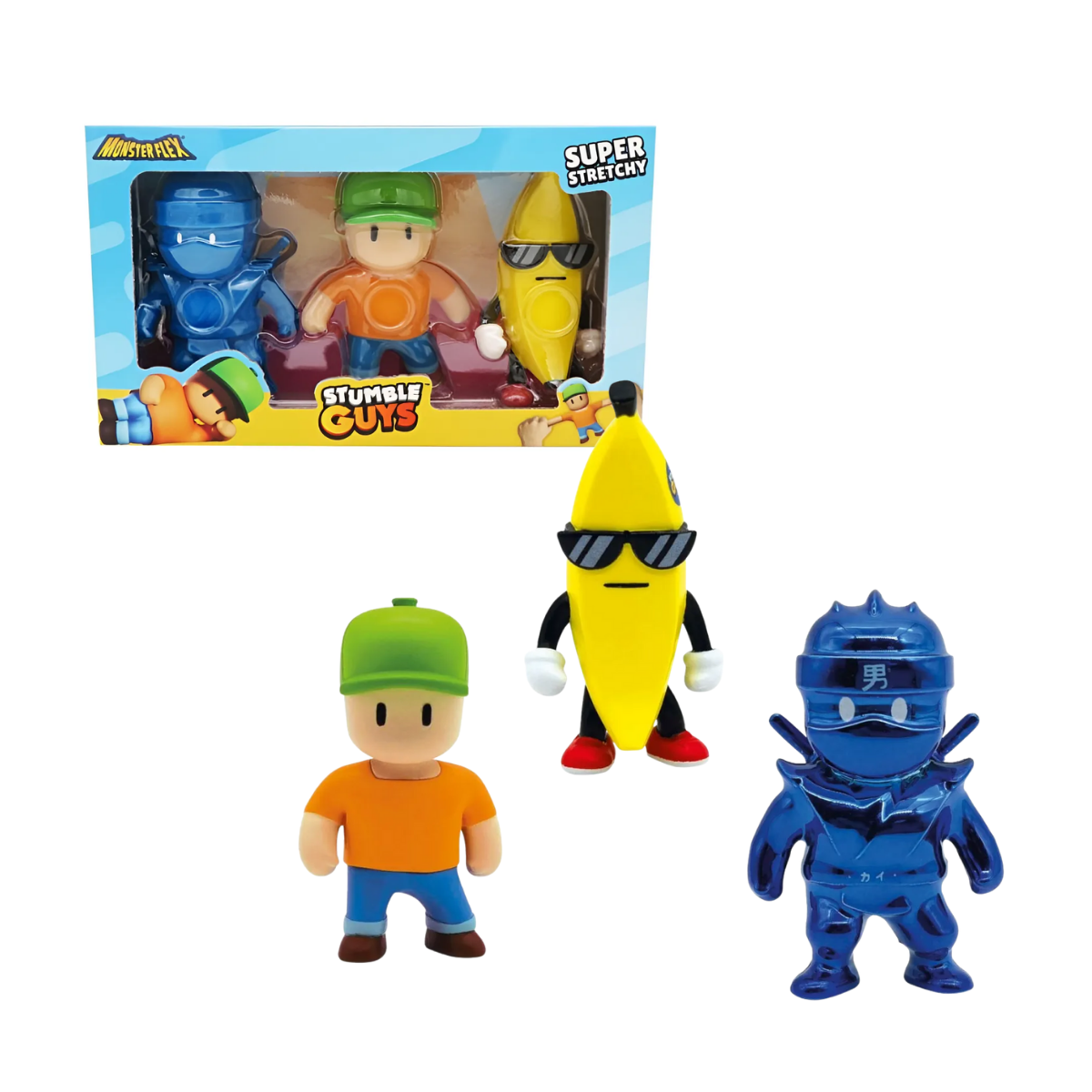 Figura Elástica Monsterflex Stumbly Guys II