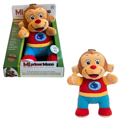 Peluche Interactivo Mi Primer Mono