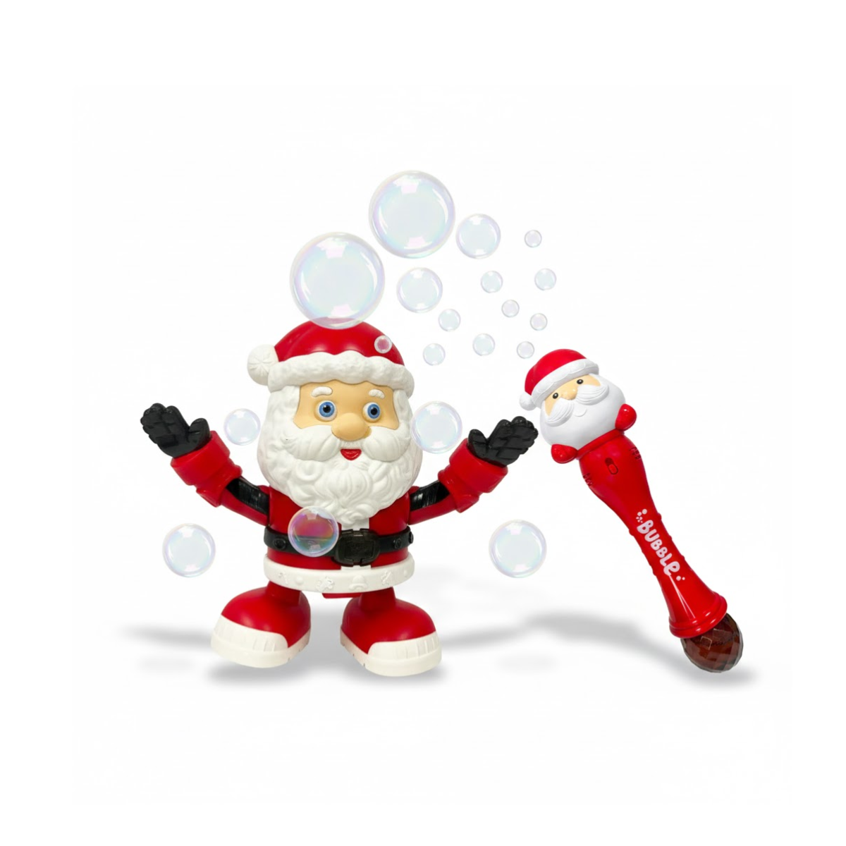 Combo Navideño de Burbujero Papa Noel + Papa Noel Bailarín