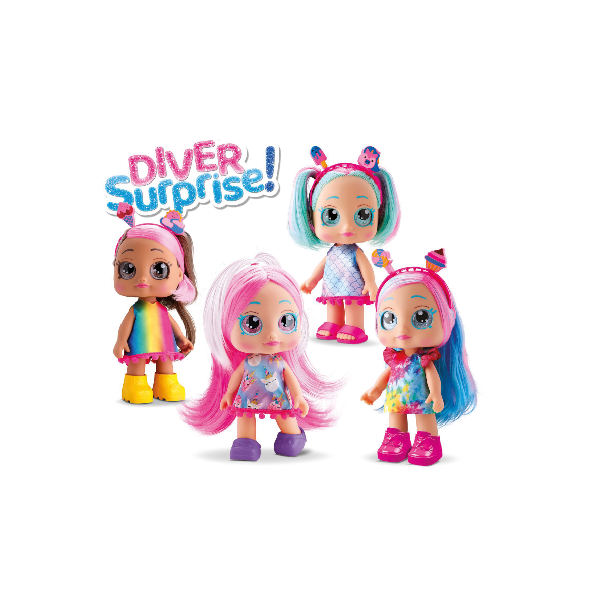 Muñecas Coleccionables Diver Surprise Dirvertoys