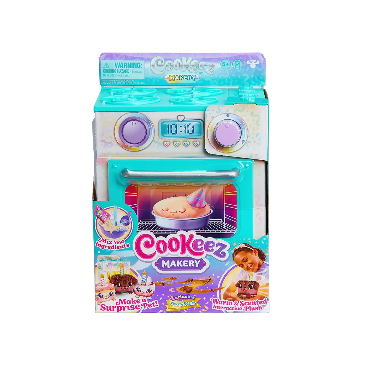 Cookeez Makery Horno Mágico - Revela Peluche Perfumado de 20 cm
